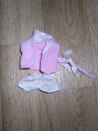 roze/bloem setje 11 cm