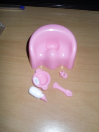 verzorgingssetje voor mini baby born 11 cm