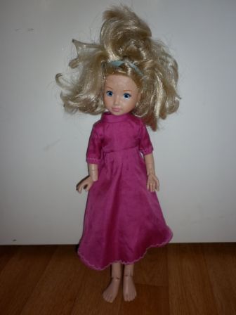 roze jurk 38 cm Jolina