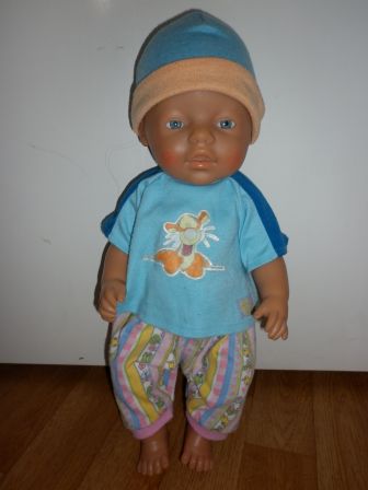 pyjama met teigetje 43 cm
