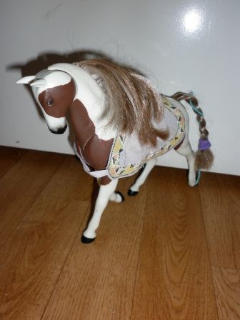 gevlekte barbiepaard, klein formaat