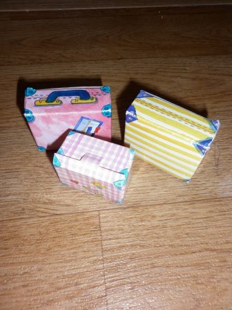 kartonnen kofferset mini baby born