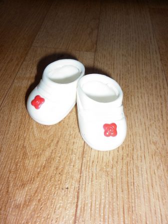 witte schoentjes 4 cm