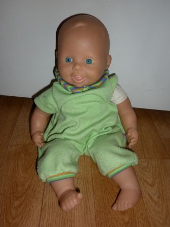 lachend zapf popje 33 cm