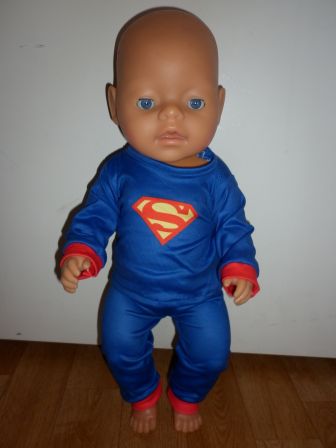 Superman pyjama 43 cm