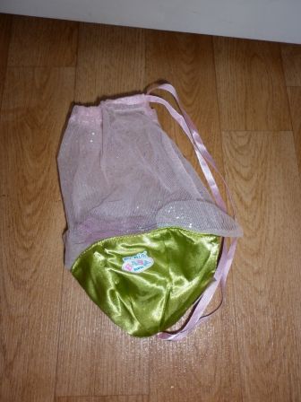 glittertasje baby born/mini baby born