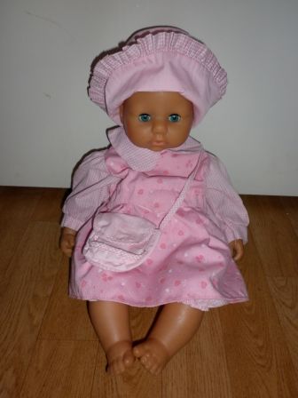 4 delige roze set 46-48 cm