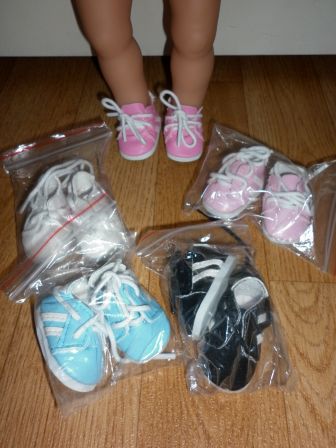 sportschoentjes met strepen 4/4,5 cm