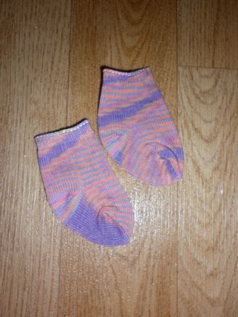 gestreepte sokjes 6 cm