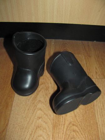 paardrijlaarzen, zwart 6 cm