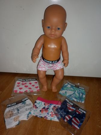 boxer/onderbroek met print 43 cm