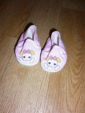 stoere roze instappers 6 cm