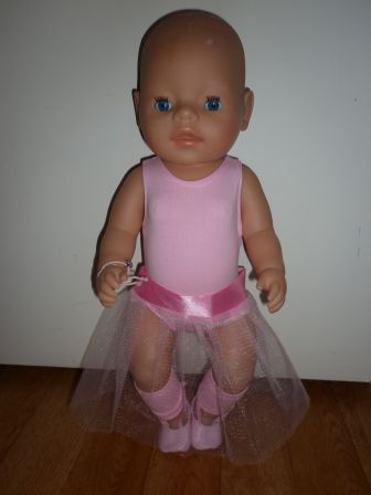 balletset met schoentjes 43 cm