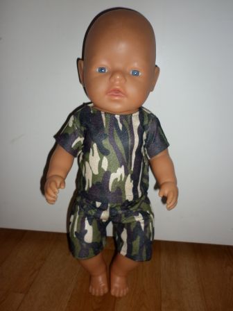 leger zomerpakje 40-43 cm