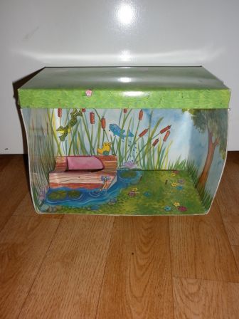 mini baby born huisje Â´vijverÂ´