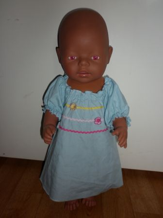 blauwe nachtpon 43 cm