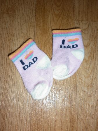 I love dad sokjes 6-7 cm