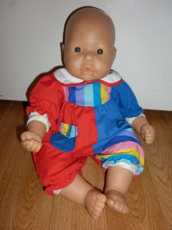rood/blauw/streep boxpakje 36 cm