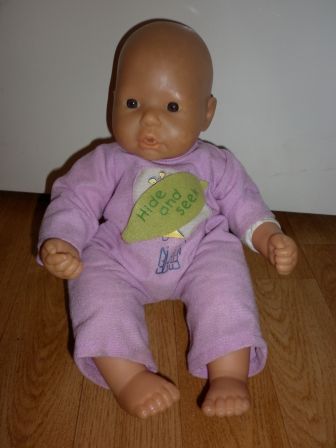 paars boxpakje 'hide and seek' 36 cm