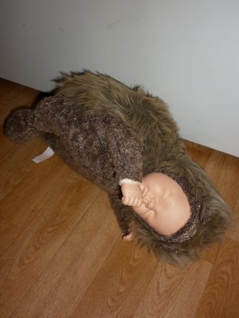 Anne Geddes pop 'egeltje' 40 cm 