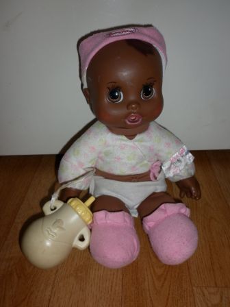 bruine Baby Alive 30 cm