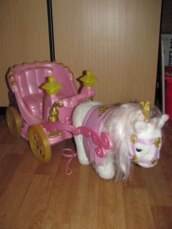 koets met muziek en paard