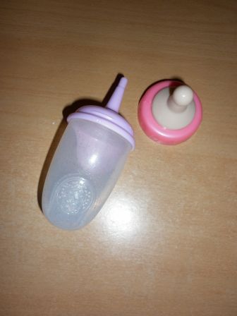 orginele baby born 43 cm fles met dop