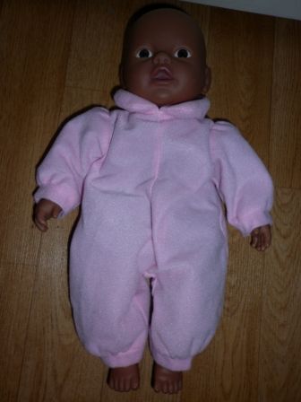 roze boxpak 32-34 cm