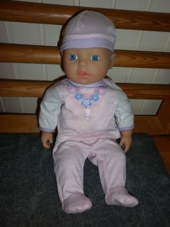 baby born 32 cm met 3 delige set