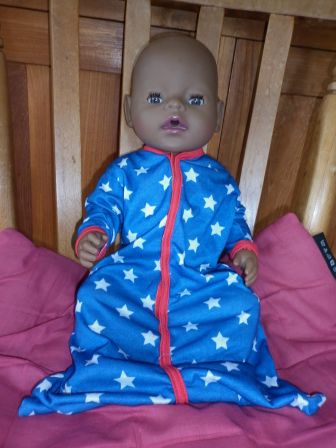 slaapzak met sterren 36-46 cm