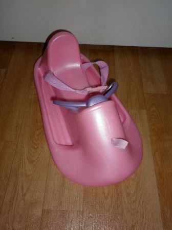 roze baby born 43 cm slee