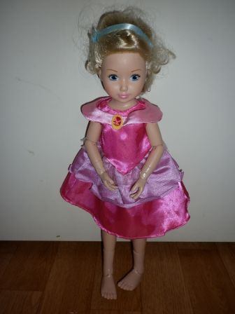 doornroosje jurk 38 cm