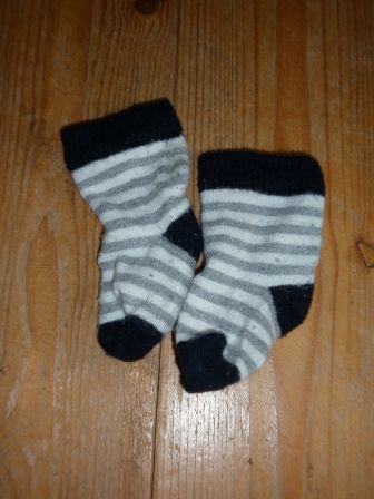 gestreepte sokjes 6 cm