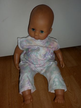 pastelkleurig setje 46 cm