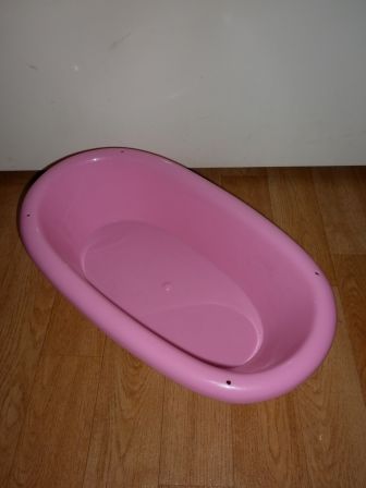 poppenbadje 35 cm lang