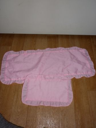 lakentje en kussentje met roezels