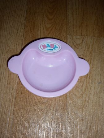 bordje baby born, lichtroze