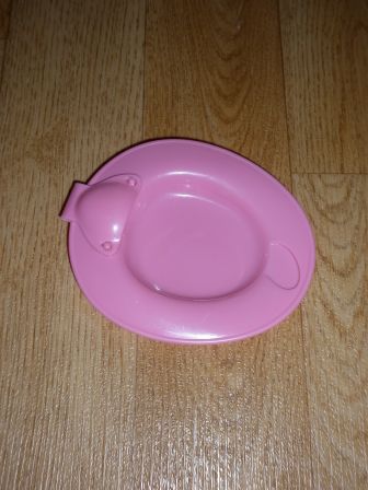 bordje baby born, met lepelklem