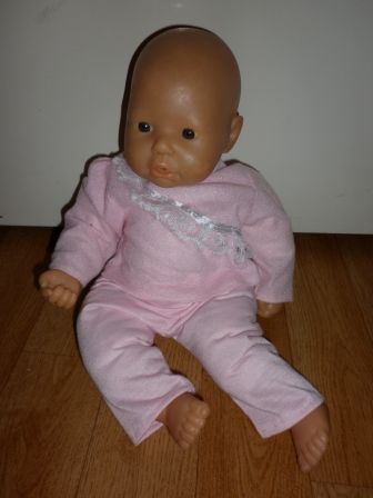 2 delige roze set 36 cm