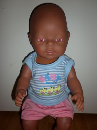 ondergoedsetje streep 43 cm