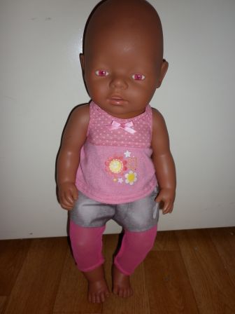 leggingbroekje met hemdje 43 cm