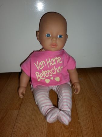 setje 'van harte beterschap' 32 cm