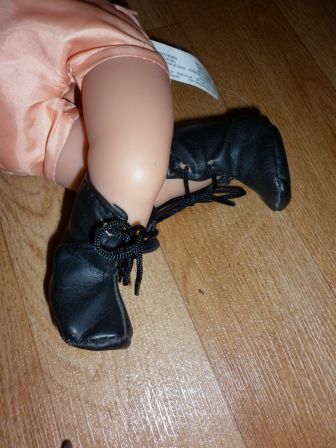 leren schoentjes 4,5 cm