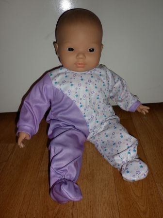 Aziatische babypop 43 cm