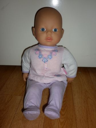 roze/paars/witte set 32 cm