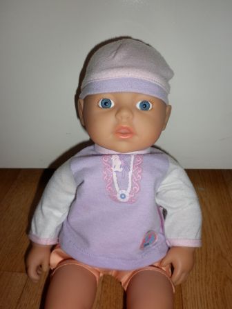 shirt met muts 32 cm baby born