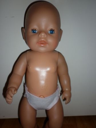 wit stoffen luiertje 43 cm