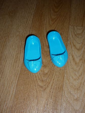 blauwe ballerina schoentjes 5 cm