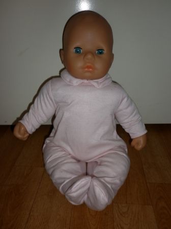 roze boxpak 46-48 cm