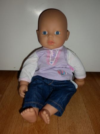 Esprit spijkerbroekje met shirt 32 cm